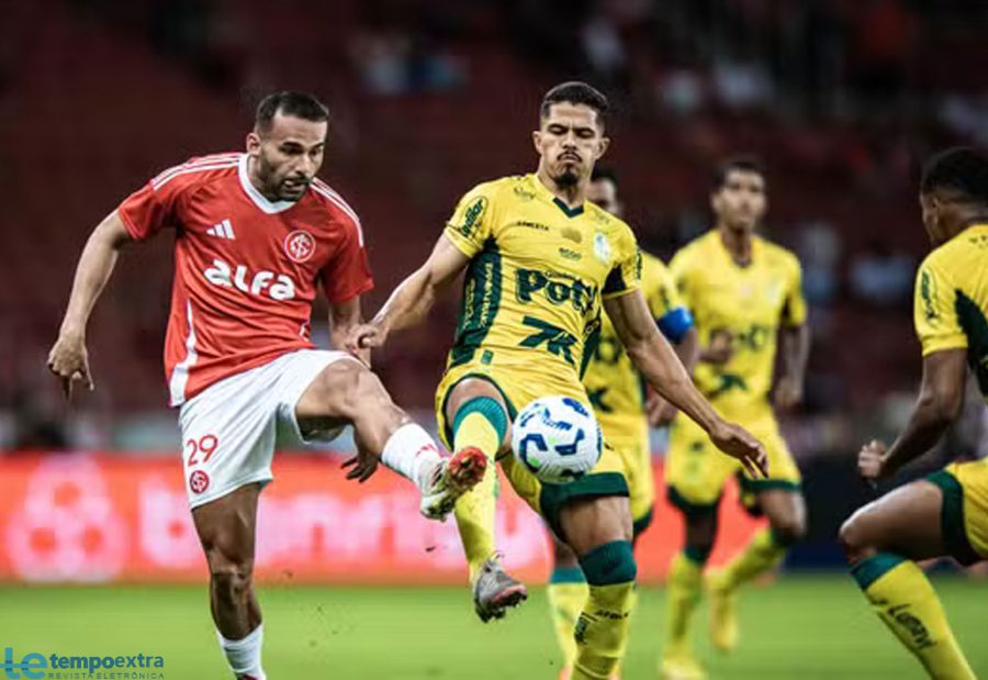 Internacional empata com o Mirassol e segue pressionado no Brasileirão.