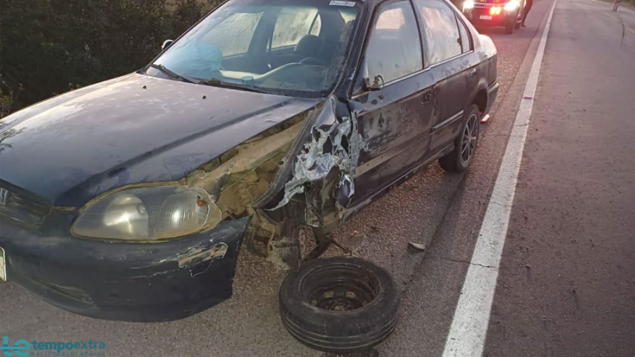Motorista embriagado e sem habilitação é preso após causar acidente na BR-293