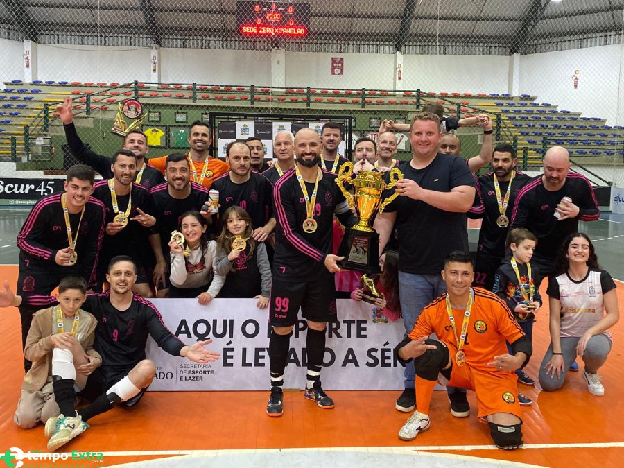 Sede Zero/AUF Conquista o Campeonato Municipal de Futsal Sênior em Gramado