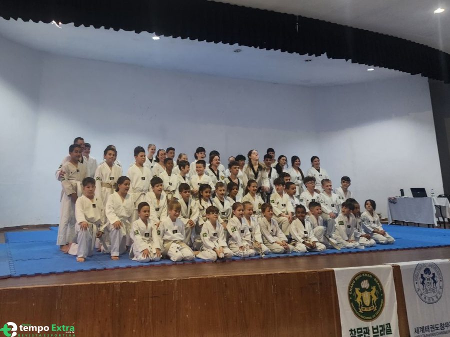 Exame de faixas reúne 169 praticantes de Taekwondo em Gramado e destaca força dos projetos sociais