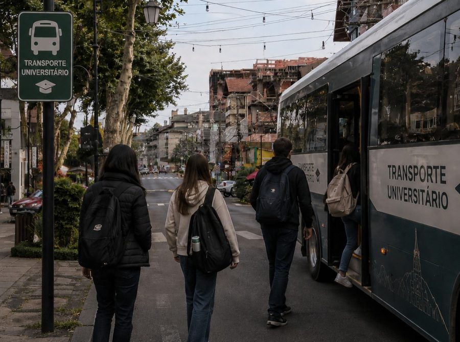 Transporte Universitário em Canela abre inscrições com vagas por ordem de cadastro